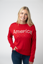 Load image into Gallery viewer, America Red Top