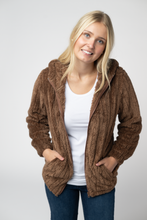 Load image into Gallery viewer, Cozy Sherpa Fullzip - Mocha