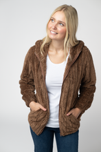 Load image into Gallery viewer, Cozy Sherpa Fullzip - Mocha