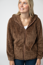 Load image into Gallery viewer, Cozy Sherpa Fullzip - Mocha