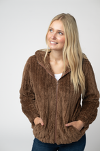 Load image into Gallery viewer, Cozy Sherpa Fullzip - Mocha