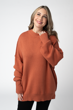 Load image into Gallery viewer, Aurora Cozy Sweater - Pumpkin Spice