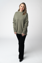 Load image into Gallery viewer, Aurora Cozy Sweater - Light Olive