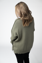 Load image into Gallery viewer, Aurora Cozy Sweater - Light Olive