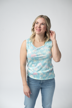 Load image into Gallery viewer, Ava Tank - Aqua Palm