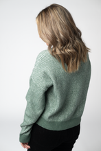 Load image into Gallery viewer, Josie Cozy Crew Sweater - Sage