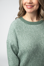 Load image into Gallery viewer, Josie Cozy Crew Sweater - Sage