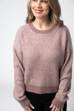 Load image into Gallery viewer, Josie Cozy Crew Sweater - Dusty Rose