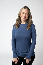 Load image into Gallery viewer, Blair Long Sleeve Top - Blue