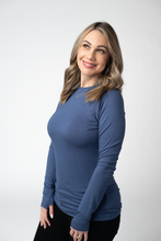 Load image into Gallery viewer, Blair Long Sleeve Top - Blue