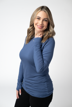 Load image into Gallery viewer, Blair Long Sleeve Top - Blue