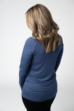 Load image into Gallery viewer, Blair Long Sleeve Top - Blue