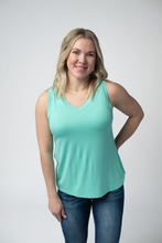 Load image into Gallery viewer, Noelle Tank - Turquoise
