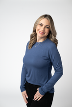 Load image into Gallery viewer, Blair Long Sleeve Top - Blue