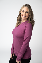 Load image into Gallery viewer, Blair Long Sleeve Top - Mulberry
