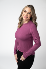 Load image into Gallery viewer, Blair Long Sleeve Top - Mulberry