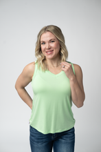 Load image into Gallery viewer, Noelle Tank - Lime