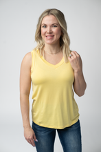 Load image into Gallery viewer, Noelle Tank - Lemon