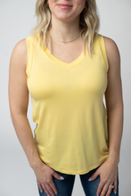 Load image into Gallery viewer, Noelle Tank - Lemon