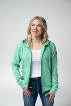 Load image into Gallery viewer, Fullzip Hoodie - Aquamarine