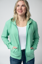 Load image into Gallery viewer, Fullzip Hoodie - Aquamarine