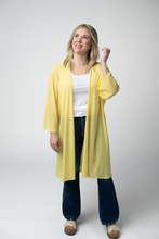 Load image into Gallery viewer, Ellie Cover-Up Kimono - Lemon