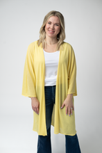 Load image into Gallery viewer, Ellie Cover-Up Kimono - Lemon