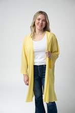 Load image into Gallery viewer, Ellie Cover-Up Kimono - Lemon