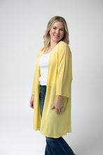Load image into Gallery viewer, Ellie Cover-Up Kimono - Lemon
