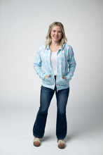 Load image into Gallery viewer, Fullzip Hoodie - Aqua Palm