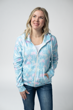 Load image into Gallery viewer, Fullzip Hoodie - Aqua Palm