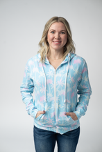 Load image into Gallery viewer, Fullzip Hoodie - Aqua Palm