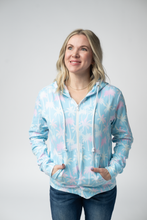 Load image into Gallery viewer, Fullzip Hoodie - Aqua Palm