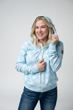 Load image into Gallery viewer, Fullzip Hoodie - Aqua Palm