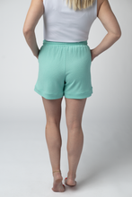 Load image into Gallery viewer, Weslie Waffle Shorts - Turquoise