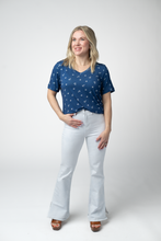 Load image into Gallery viewer, Sophie Top - Nautical Navy