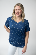 Load image into Gallery viewer, Sophie Top - Nautical Navy