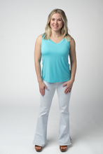 Load image into Gallery viewer, Noelle Tank - Aqua