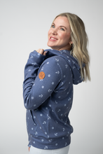 Load image into Gallery viewer, Fullzip Hoodie - Nautical Navy