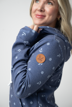 Load image into Gallery viewer, Fullzip Hoodie - Nautical Navy