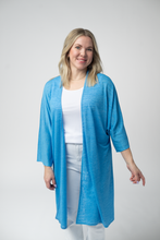 Load image into Gallery viewer, Ellie Cover-Up Kimono - Light Blue