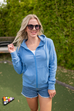 Load image into Gallery viewer, Fullzip Hoodie - Blue