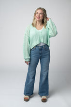 Load image into Gallery viewer, Callie Cropped Cardigan - Mint