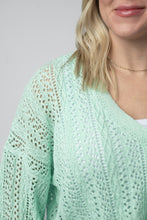 Load image into Gallery viewer, Callie Cropped Cardigan - Mint