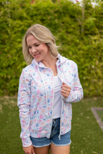 Load image into Gallery viewer, Fullzip Hoodie - Petal Gardens