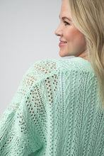 Load image into Gallery viewer, Callie Cropped Cardigan - Mint