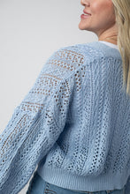 Load image into Gallery viewer, Callie Cropped Cardigan - Sky Blue