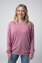 Load image into Gallery viewer, Corrine Ribbed Pullover Top - Rose