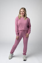 Load image into Gallery viewer, Corrine Ribbed Pullover Top - Rose