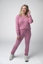 Load image into Gallery viewer, Corrine Ribbed Pullover Top - Rose